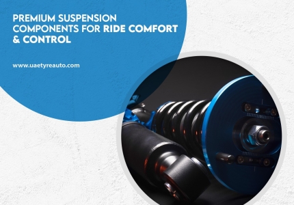 Premium Suspension Components for Ride Comfort & Control!